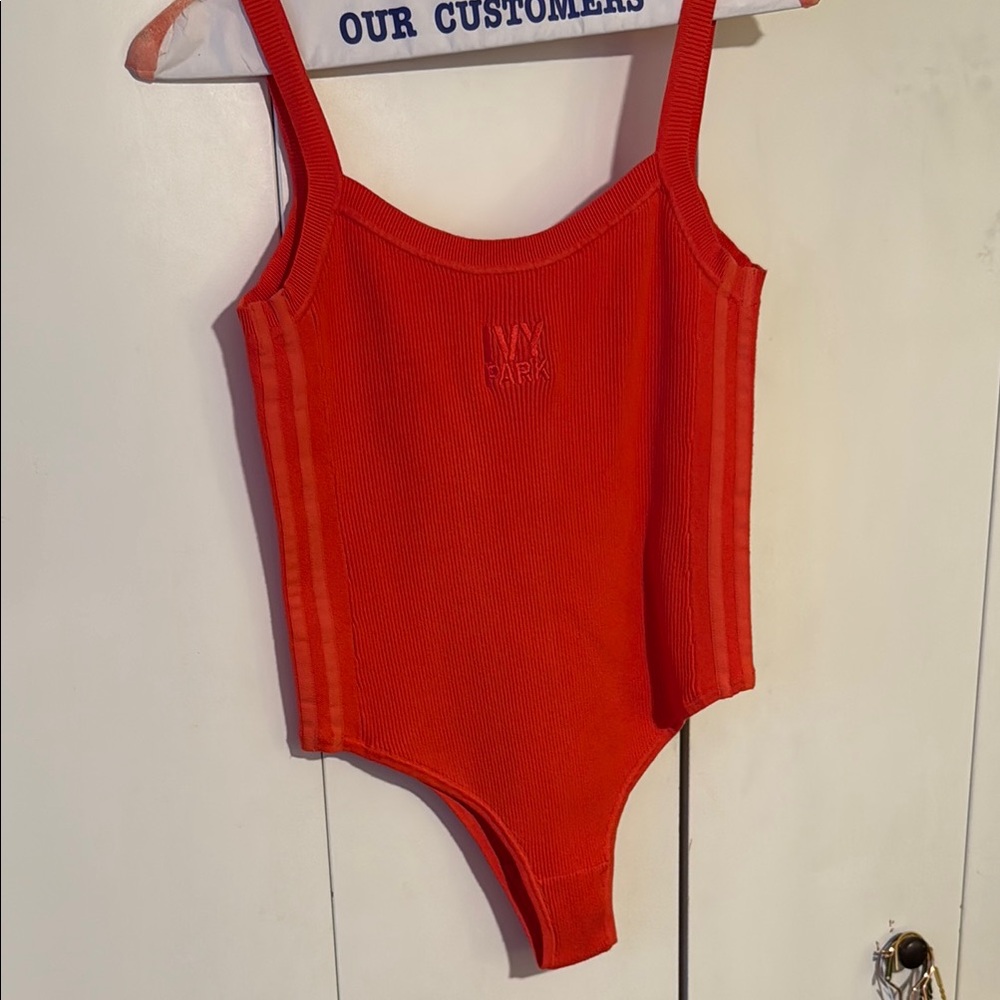 IVY PARK Red Bodysuit One Piece